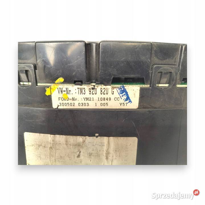 LICZNIK ZEGARY 7M3920820G VW Sharan Galaxy sprzedam