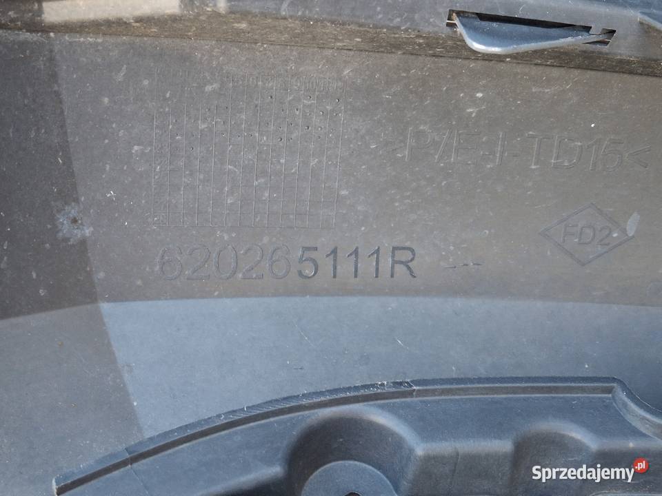 DACIA SANDERO III STEPWAY ZDERZAK PRZÓD PRZEDNI Zderzaki Bieleń