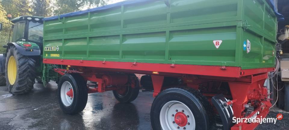 Przyczepa rolnicza hl 6011 nieuszkodzony Siedlęcin