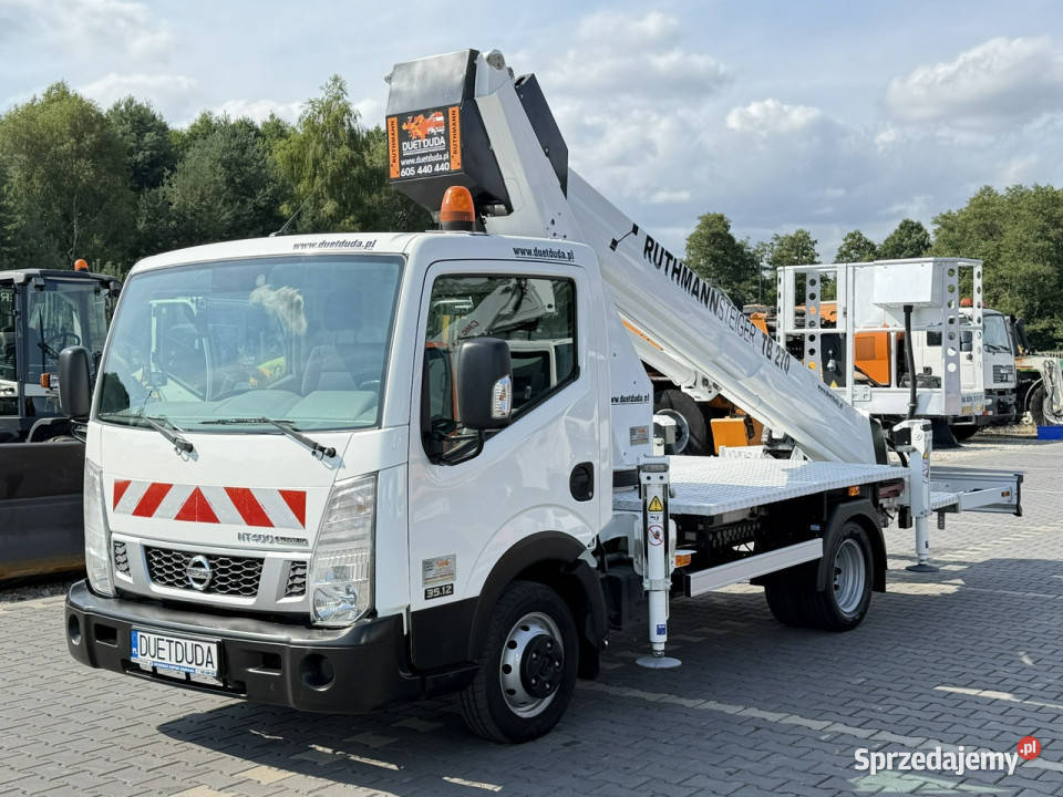 Nissan Cabstar Podnośnik Koszowy 27m RUTHMANN TB Widełki sprzedam