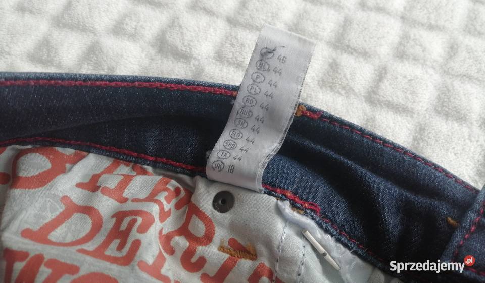 Dżinsy damskie Granatowe 44 Odzież Czeladź