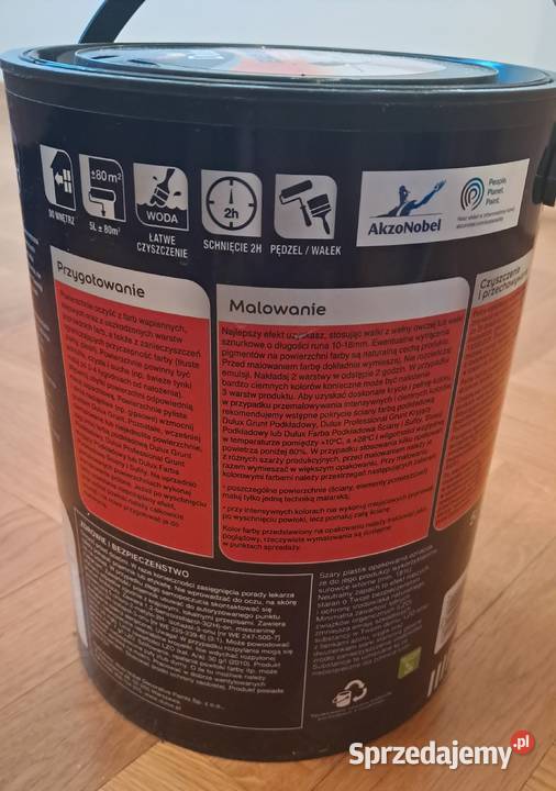 Farby Dulux Easycare lateksowa mat Cud miód 5 Farby wewnętrzne Warszawa