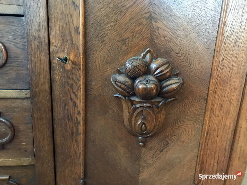 Kredens przedwojenny drewno Gniezno sprzedam