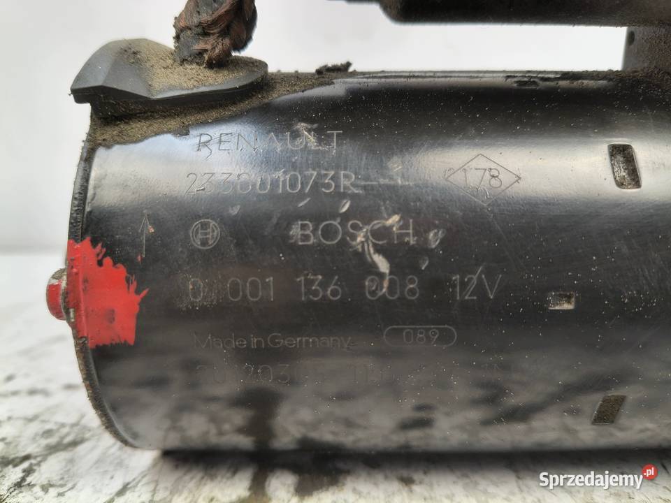 ROZRUSZNIK Renault Megane III 15 DCI bosch osobowe Chełm