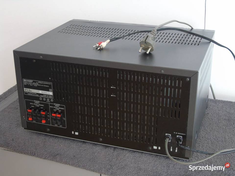 Wzmacniacz Sharp SX8800H końcówka mocny 1155 wat