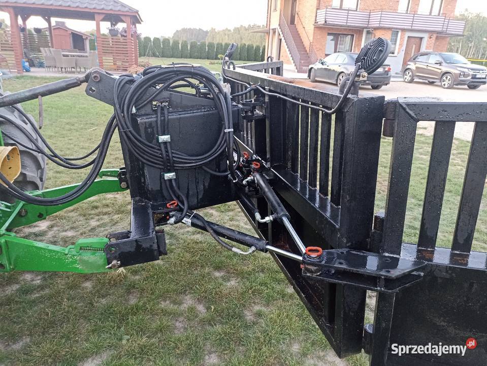 Pług do kiszonki hydrauliczna na przedni tuz nieuszkodzony Przespolew Kościelny