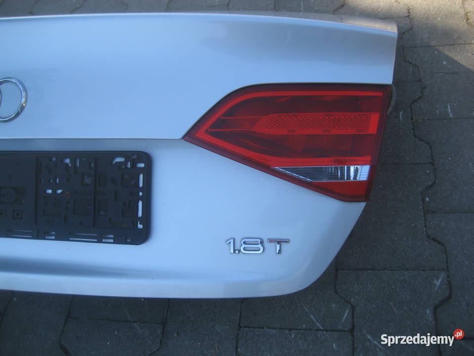 audi a4 b8 sedan 0811r klapa pokrywa bagażnika Rakoniewice