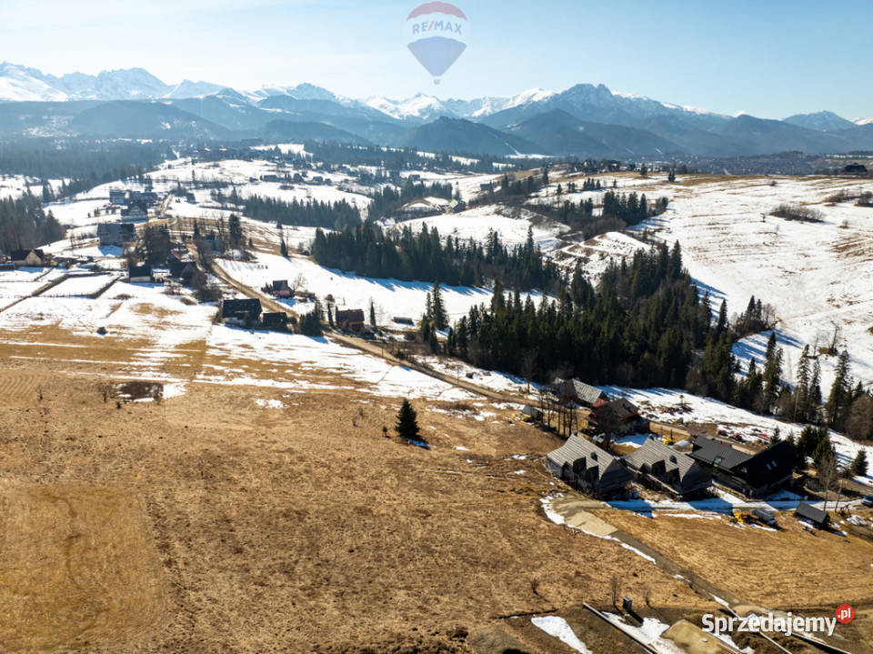 Widokowa działka Zakopane Sprzedaż