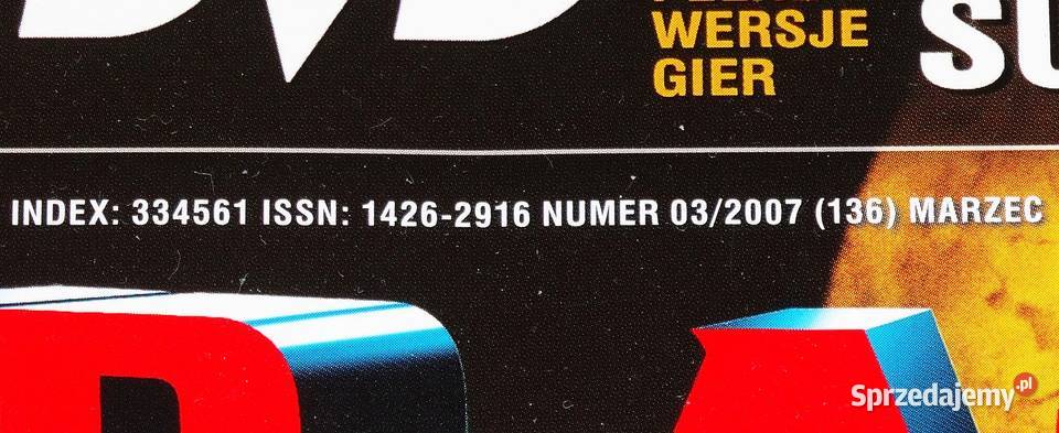 Magazyn CDACTION numer 136 z marca 2007 roku Gliwice