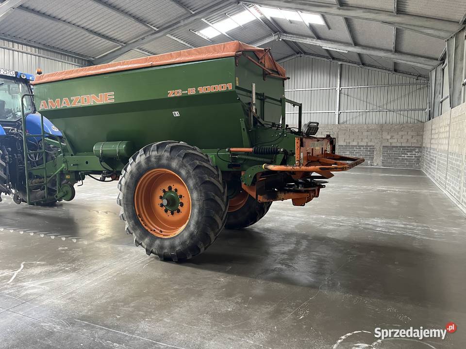 Rozsiewacz do wapna i nawozu Amazone ZGB 10001 nieuszkodzony Maszyny rolnicze Myślibórz
