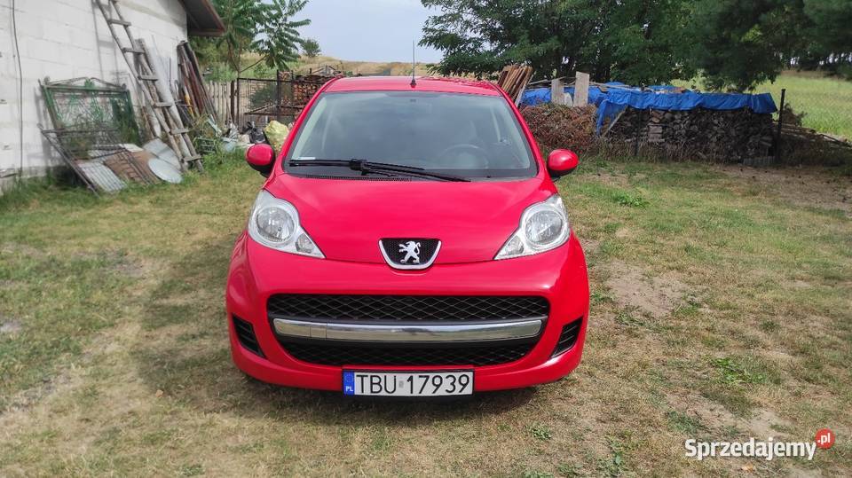 Peugeot 107 2009r 10 benzyna 68 191 przebiegu Zarejestrowany w Polsce Olganów