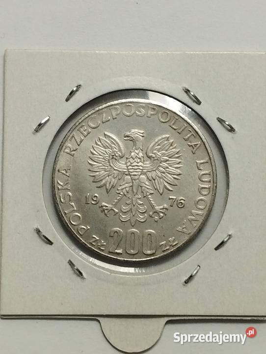 Sprzedam kopię monety w holderze Polska 200 Bydgoszcz sprzedam