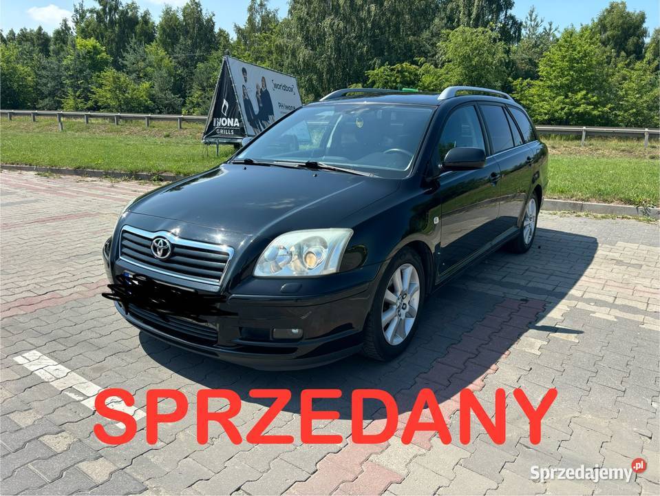 Toyota Avensis 18 benzyna kombi T25 11500zl do wielofunkcyjna kierownica Łódź
