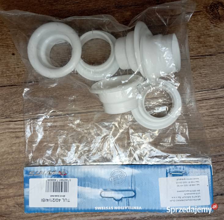 VENTS tuleja wentylacyjna drzwiowa biała 40mm 2 Zbylitowska Góra