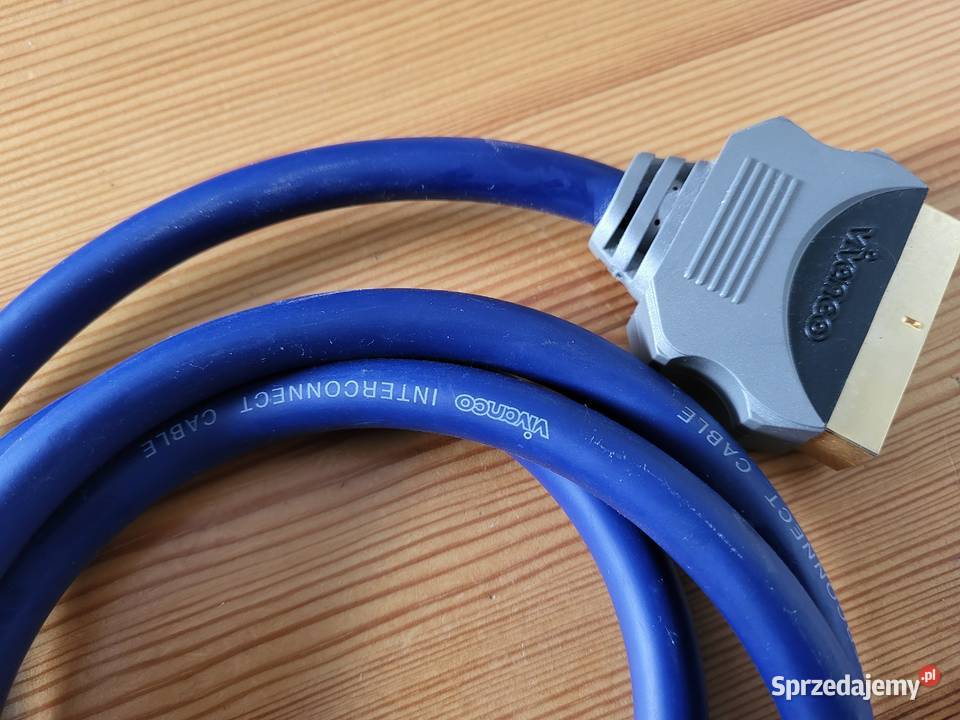 Przewód kabel euro scart vivanco 16 metra Warszawa