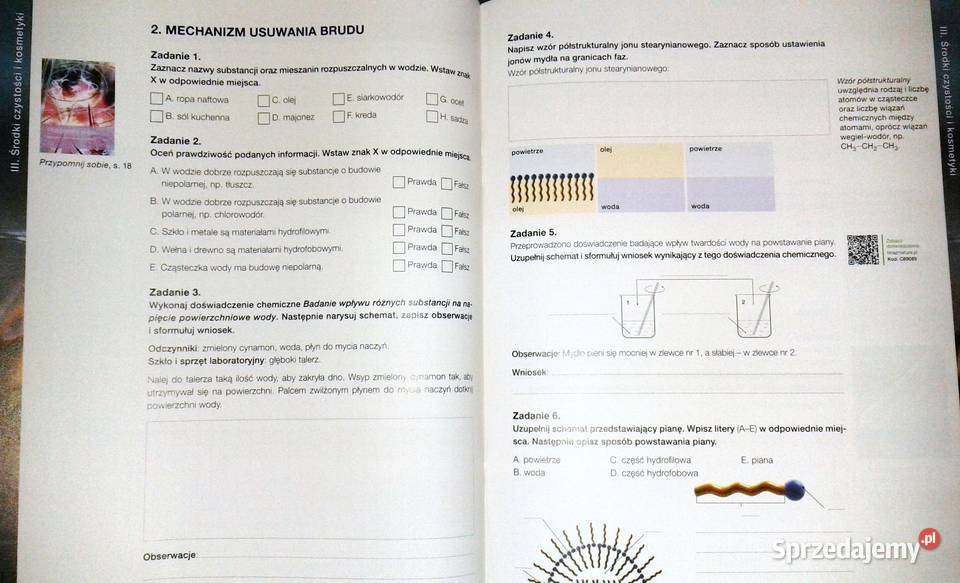 To jest chemia 1 Karty pracy ucznia Zakres lubelskie Chełm sprzedam