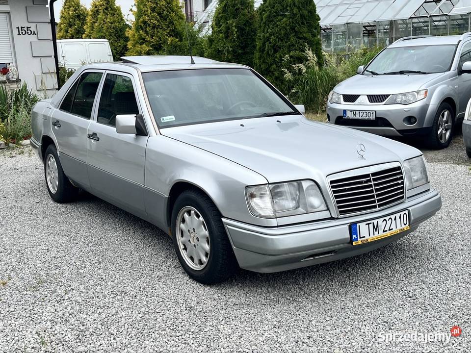 Mercedes E W124 20D 75 Szeroka Listwa Szyberdach podkarpackie Lubaczów