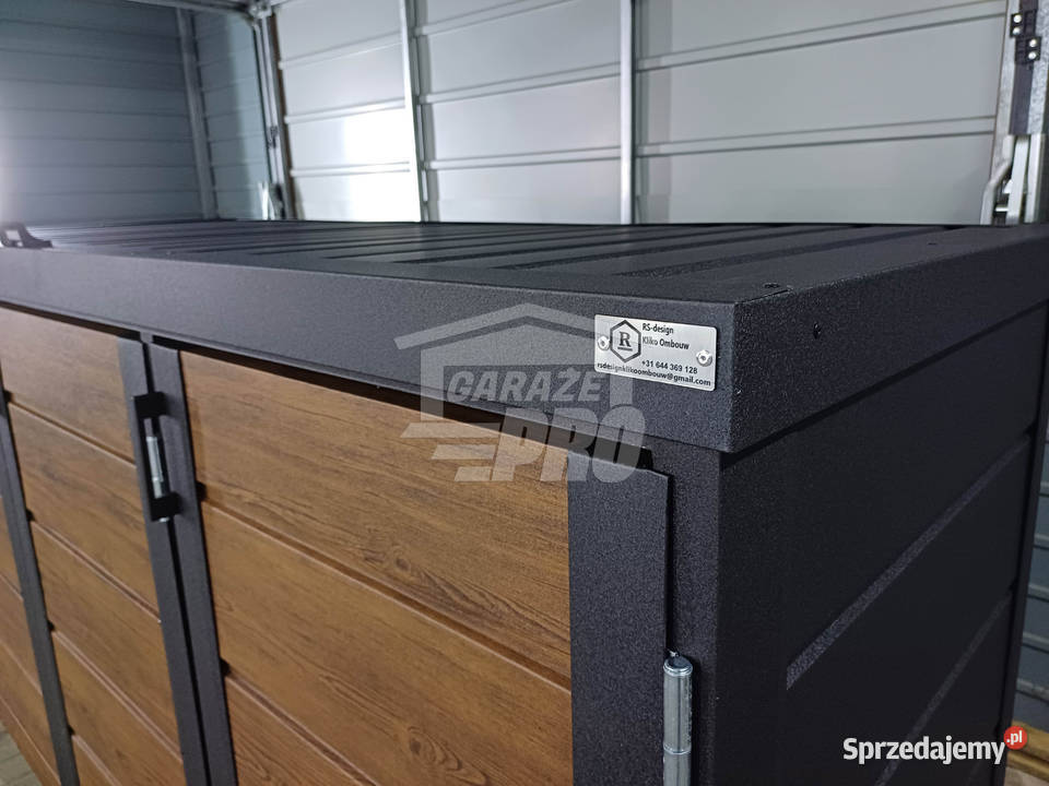 Zabudowa koszy na śmieci wiata obudowa Pozostałe Września