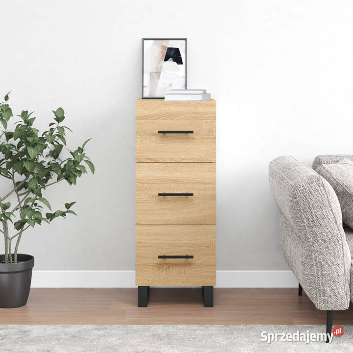 Szafka dąb sonoma 345x34x90 materiał Warszawa