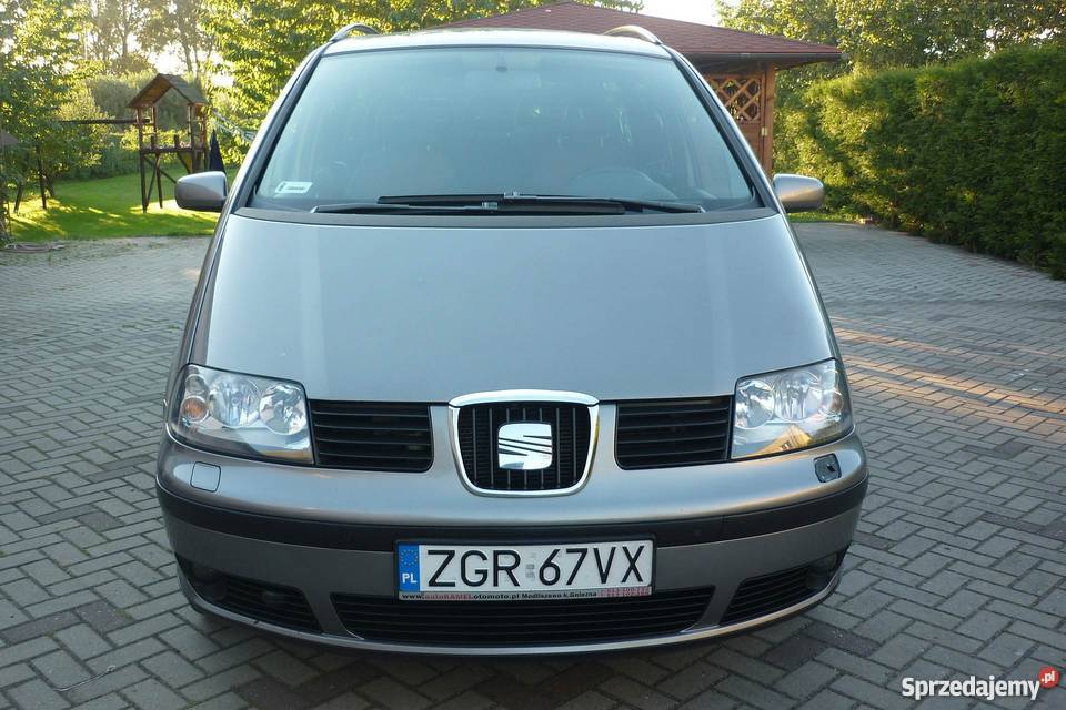 Seat Alhambra 2007 20 TDi 7 osobowy hak Daleszewo