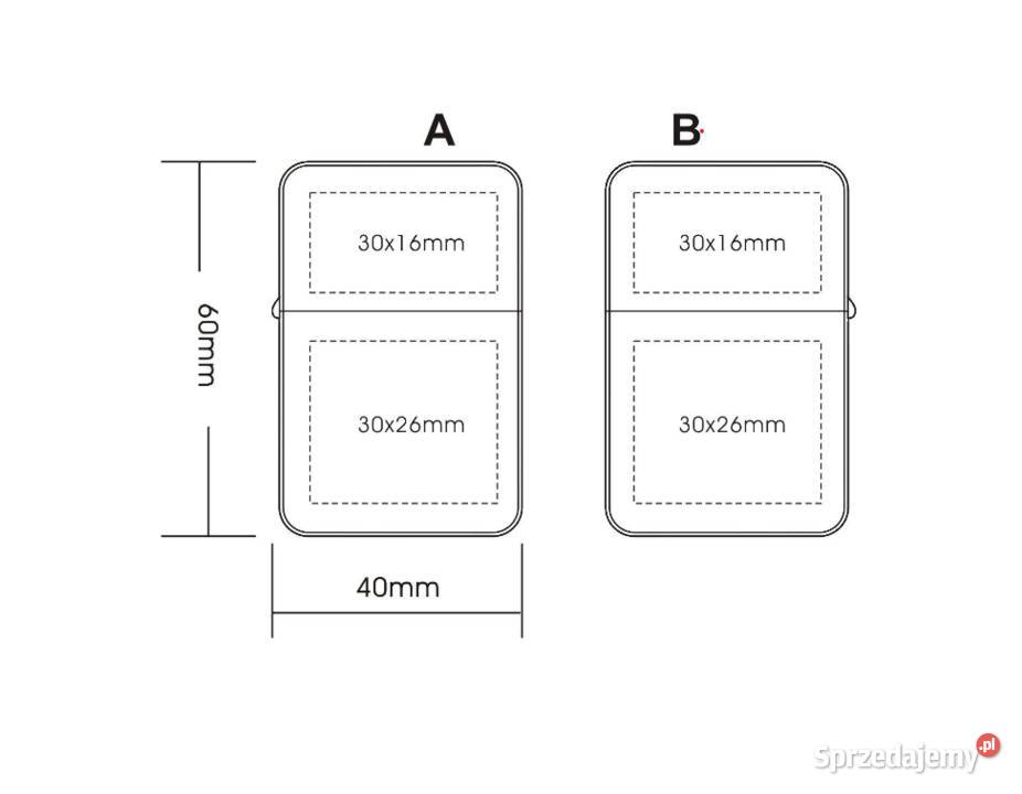 Zapalniczka benzynowa z grawerem srebrna 50 Leżajsk