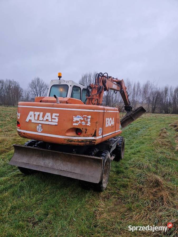 Koparka Atlas 1304 dolnośląskie Zgorzelec