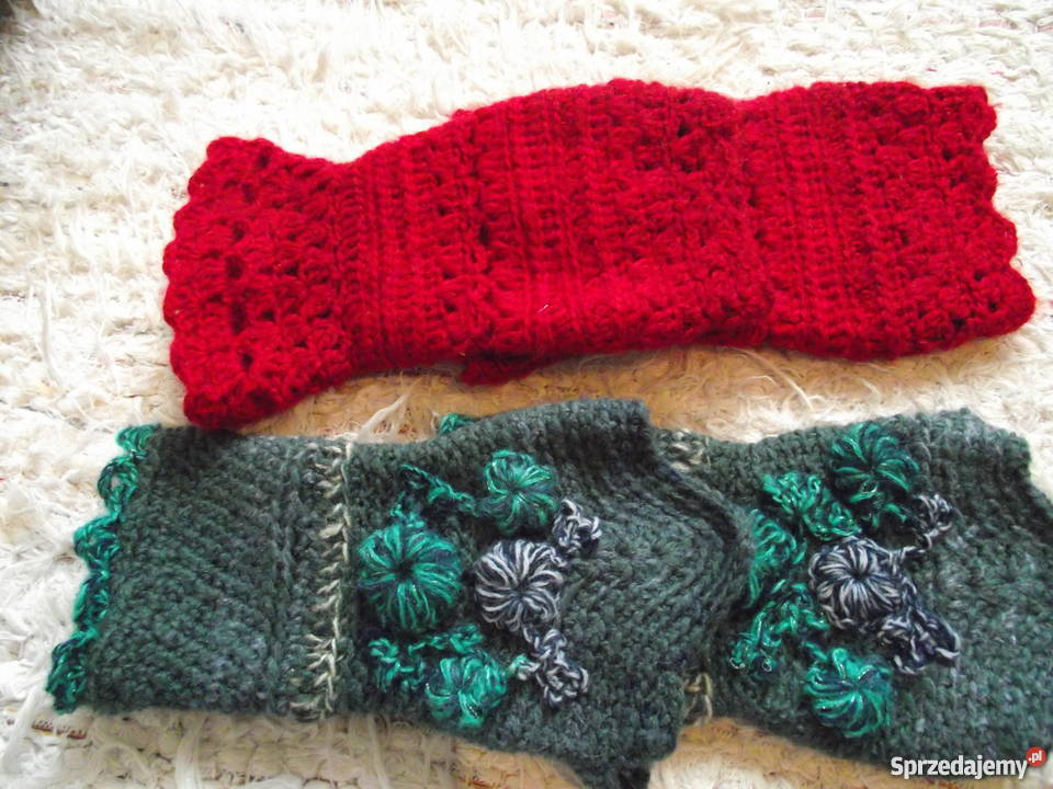 RĘKAWICZKI MITENKI AUTORSKIE RĘKODZIEŁO Piła