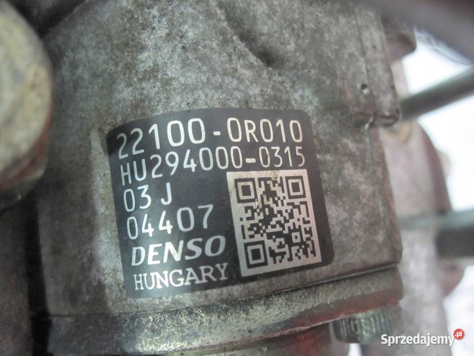 COROLLA AVENSIS AURIS 22 D4D 07r pompa wtryskowa osobowe Pompy wtryskowe Pompy wtryskowe Kielce