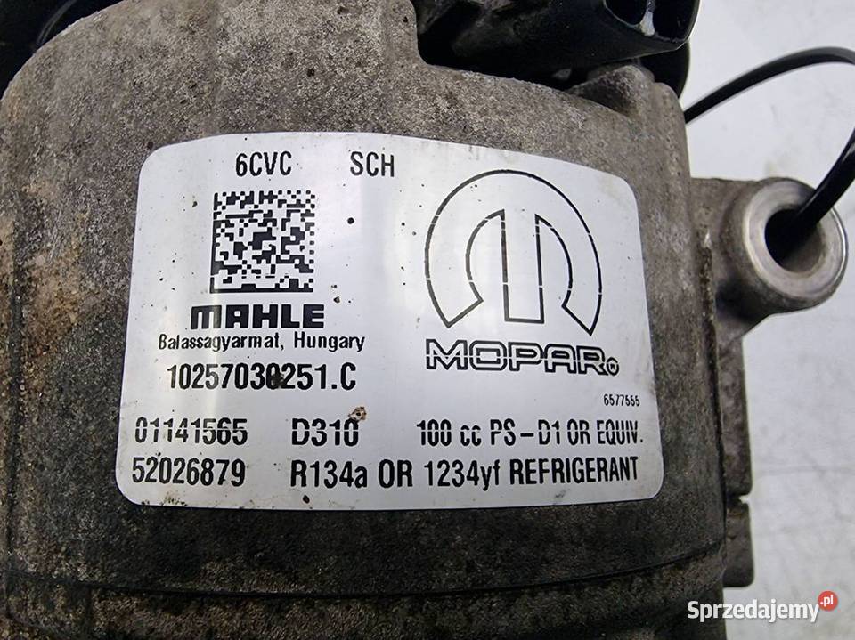 SPRĘŻARKA KLIMATYZACJI FIAT TIPO II 52026879 Lipno sprzedam