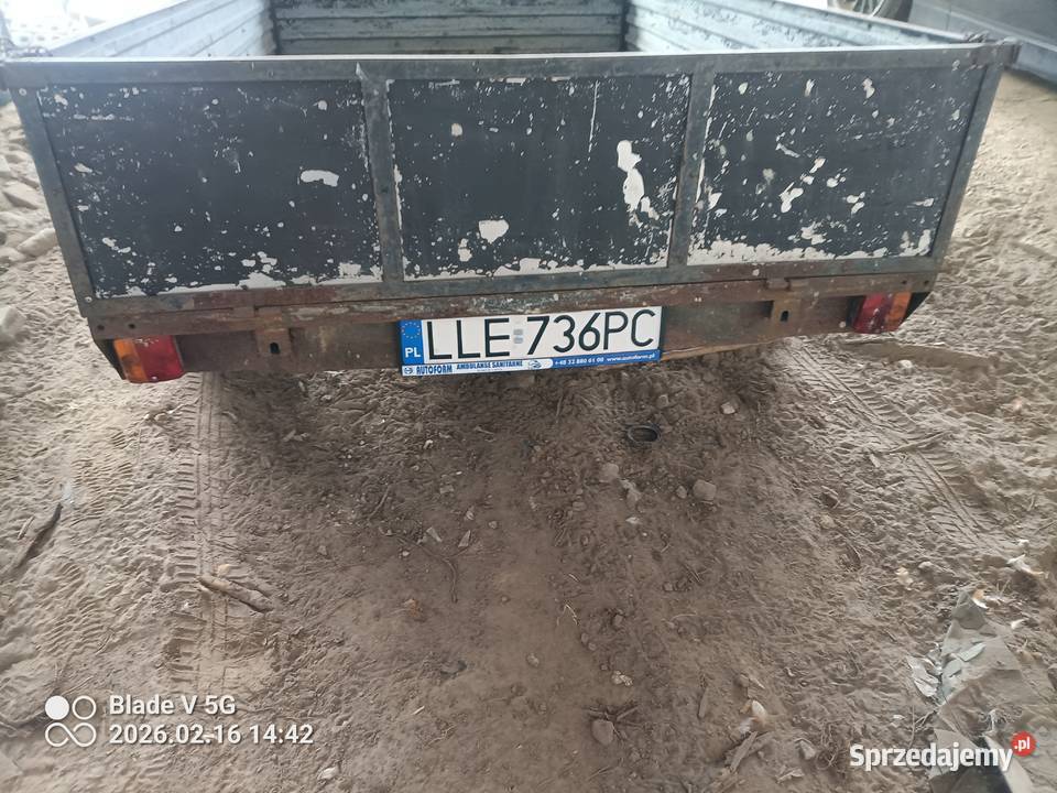 Przyczepka samochodowa burtowe Lublin sprzedam
