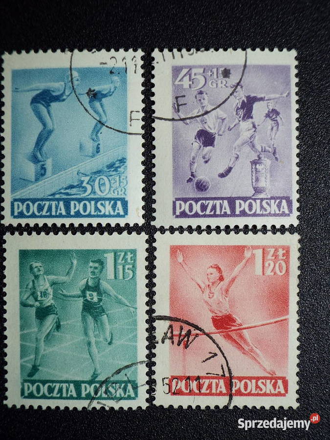 Znaczki polskie sprzedaży wymiany Filatelistyka śląskie Będzin