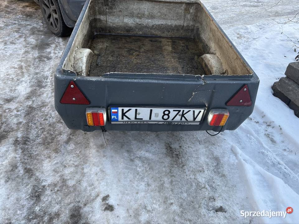 Przyczepa SAM Niewiadow N250 Do samochodów osobowych Mszana Dolna