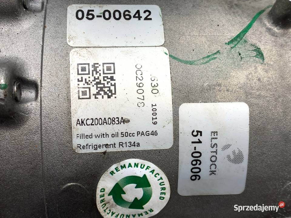 SPRĘŻARKA KLIMATYZACJI SUZUKI SX4 AKC200A083A 16 podkarpackie