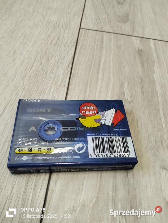 kaseta magnetofonowa z dawnych czasów Gryfino