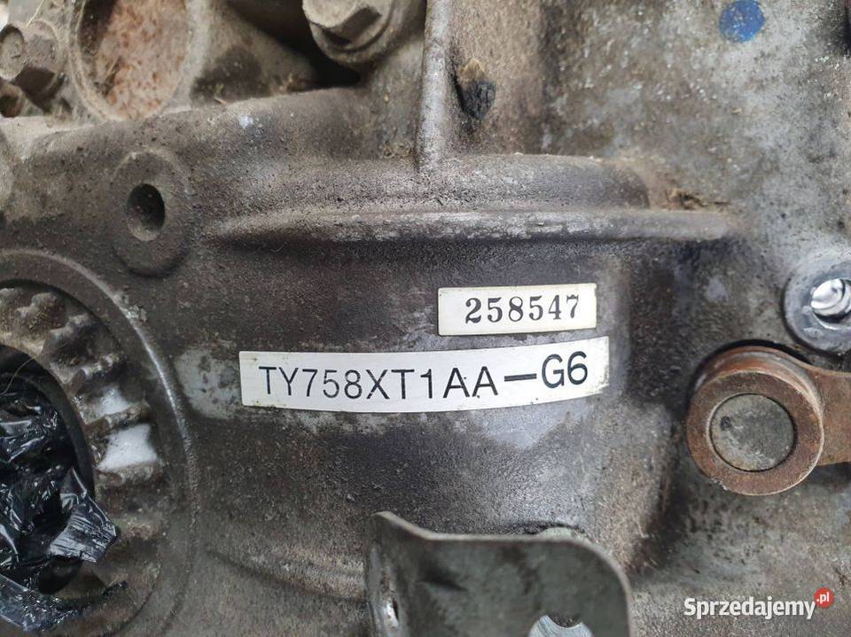 SKRZYNIA BIEGÓW SUBARU IMPREZA TY758XT1AA Lipno