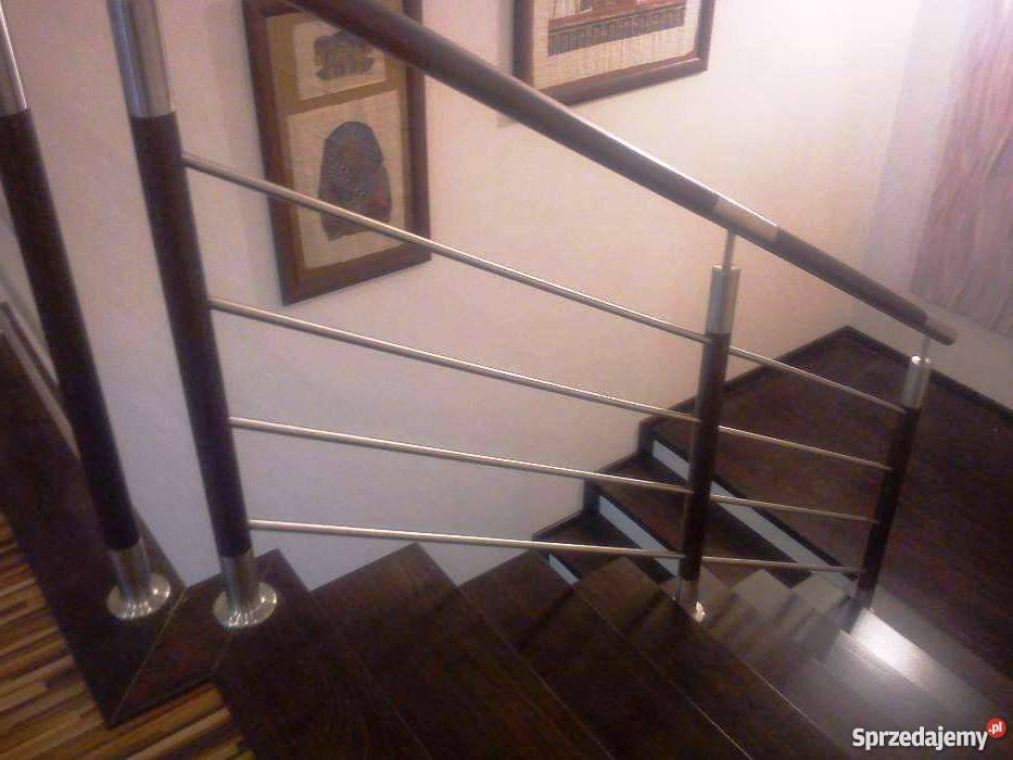 Barierki balustrady porecze kwasoodporne Podłogi i schody łódzkie Łódź