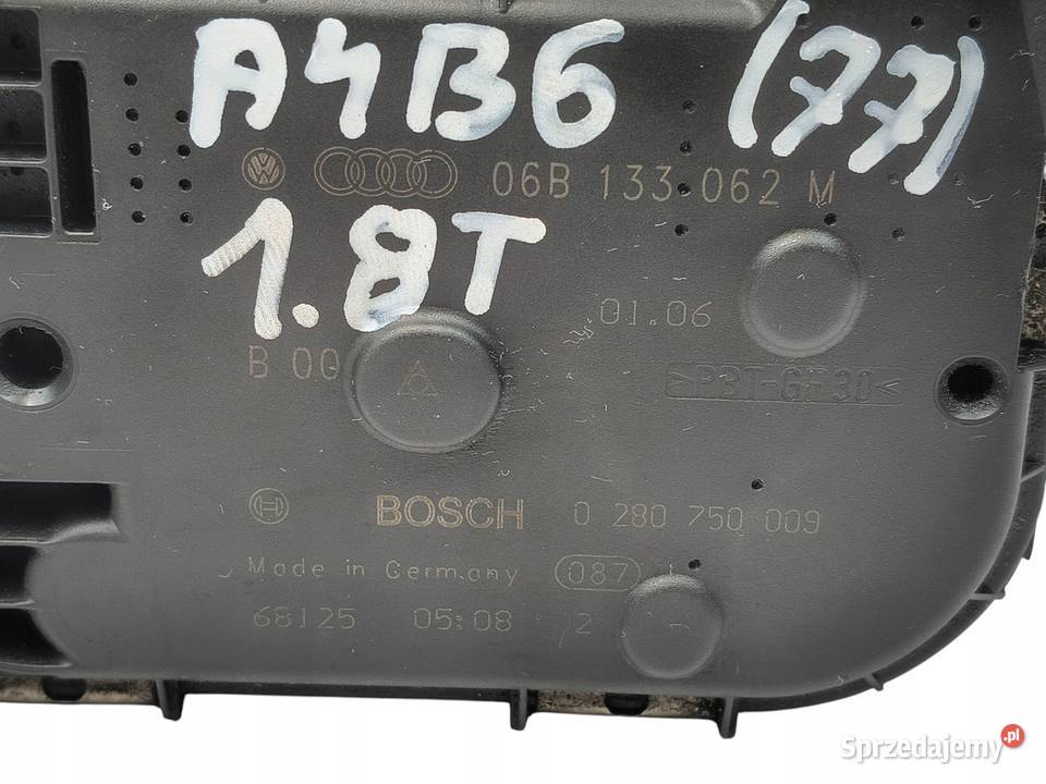 PRZEPUSTNICA Audi A4 B6 B7 Volkswagen Passat B5 Chełm
