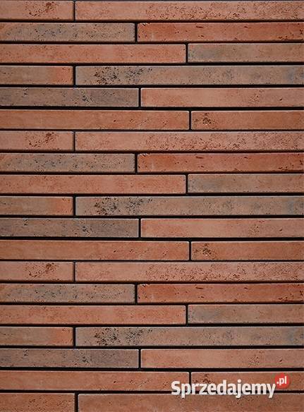 Płytki ceglane na elewację Slim Long Classic Warszawa