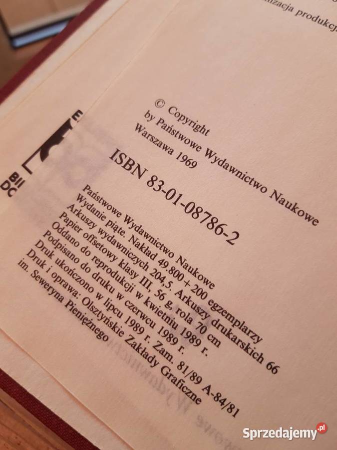 Mały Słownik Języka Polskiego Państwowe Antykwariat Bielsko-Biała