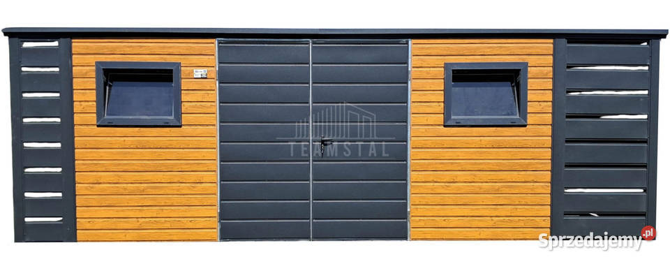 Schowek domek ogrodowy 45x3m wiata 05m brama