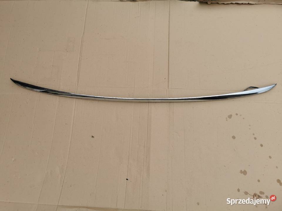 Chrom zderzaka tył qashqai 2 II j11 lift BRIER Rok produkcji 2017 Karoseria Sieraków sprzedam