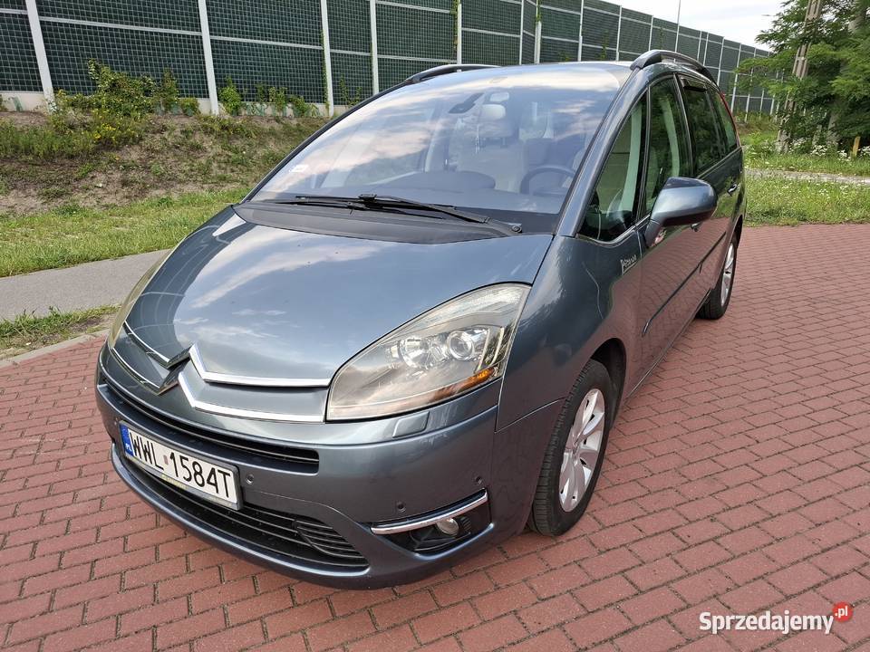 Citroen C4 Grand Picasso 2009r 20hdi 150 manual mazowieckie Zielonka