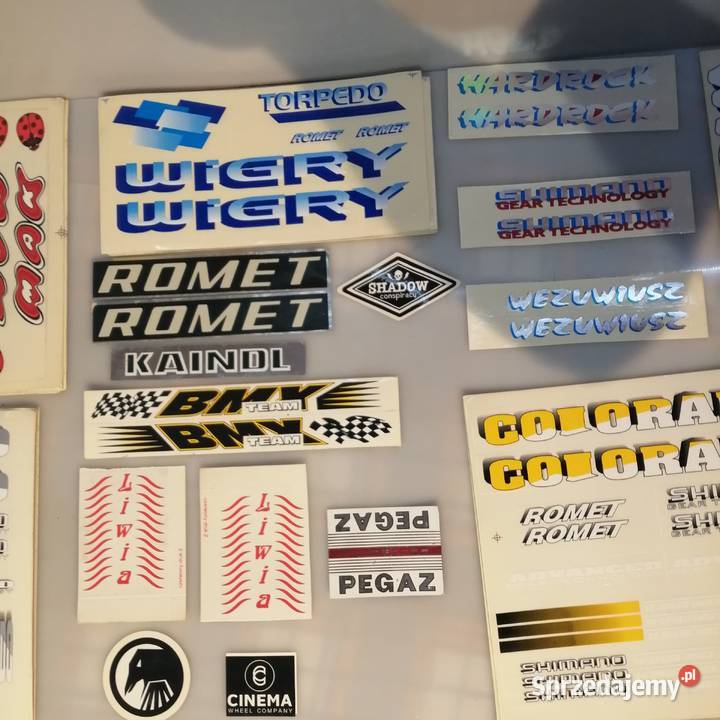 Naklejki na Rowery Bydgoszcz sprzedam