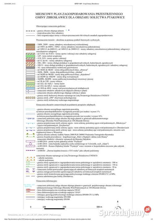 DZIAŁA BUDOWLANA w Ptakowicach dużych miast Ptakowice