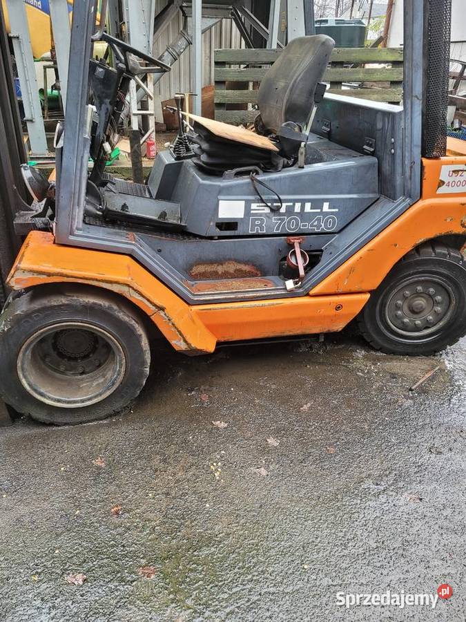 Wózek widłowy STILL R7040 z silnikiem Deutz 1012 lubuskie Czerwieńsk