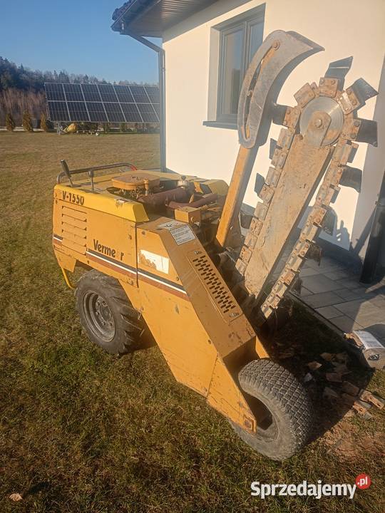 Koparka łańcuchowa Vermeer trencher Szerzyny