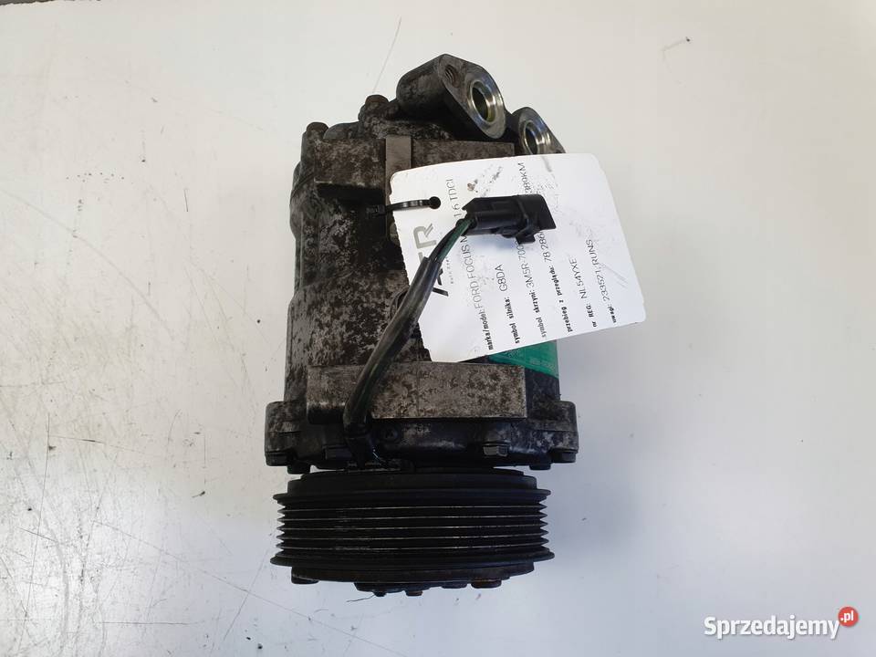 Ford Focus MK2 II 16 TDCI SPRĘŻARKA KLIMATYZACJI Janów sprzedam