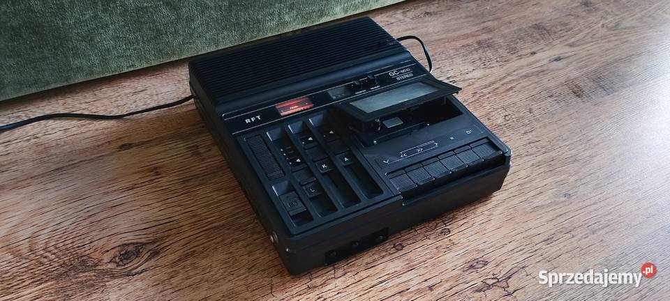 Kultowy RFT Geracord GC6010 Stereo Vintage z NRD Magnetofony Wąbrzeźno