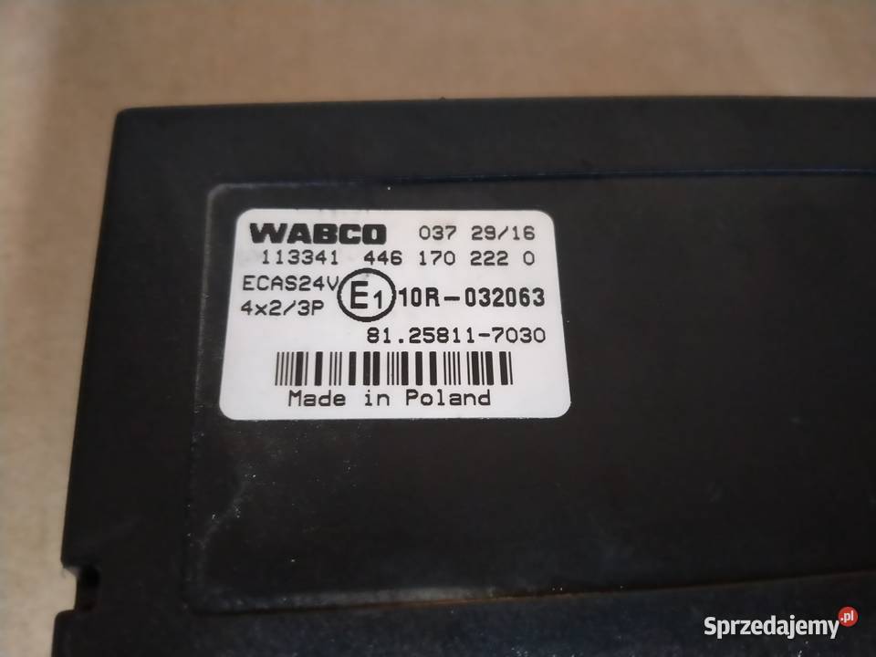 MAN STEROWNIK ECAS 81258117030 4461702220 lubuskie