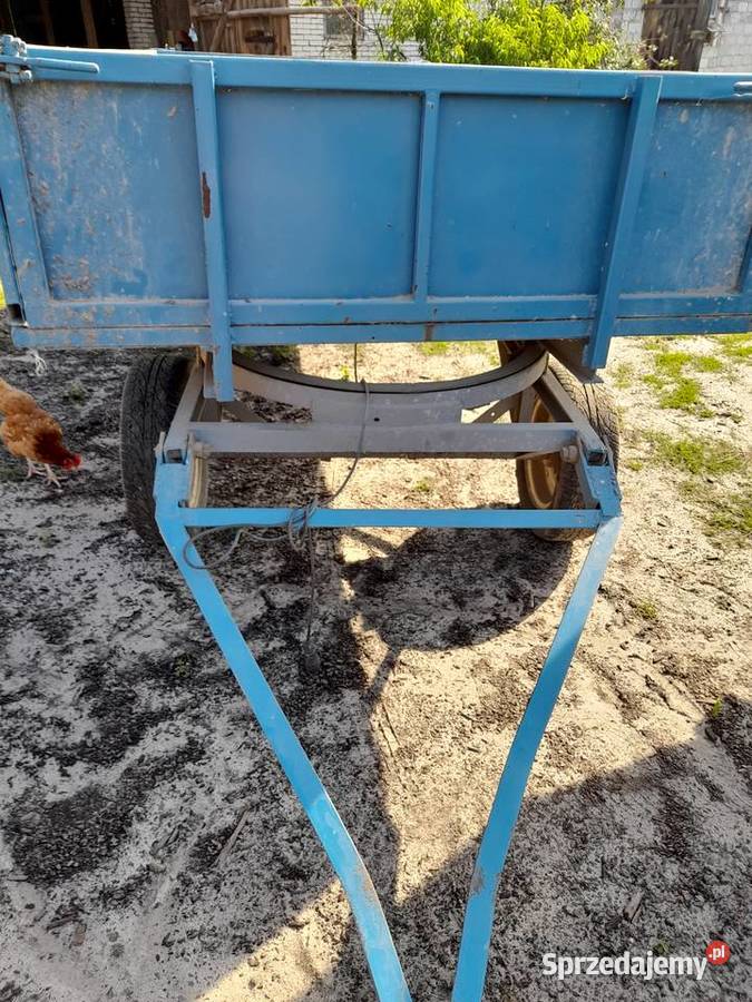 przyczepa sztywna 3t nieuszkodzony Kozłów